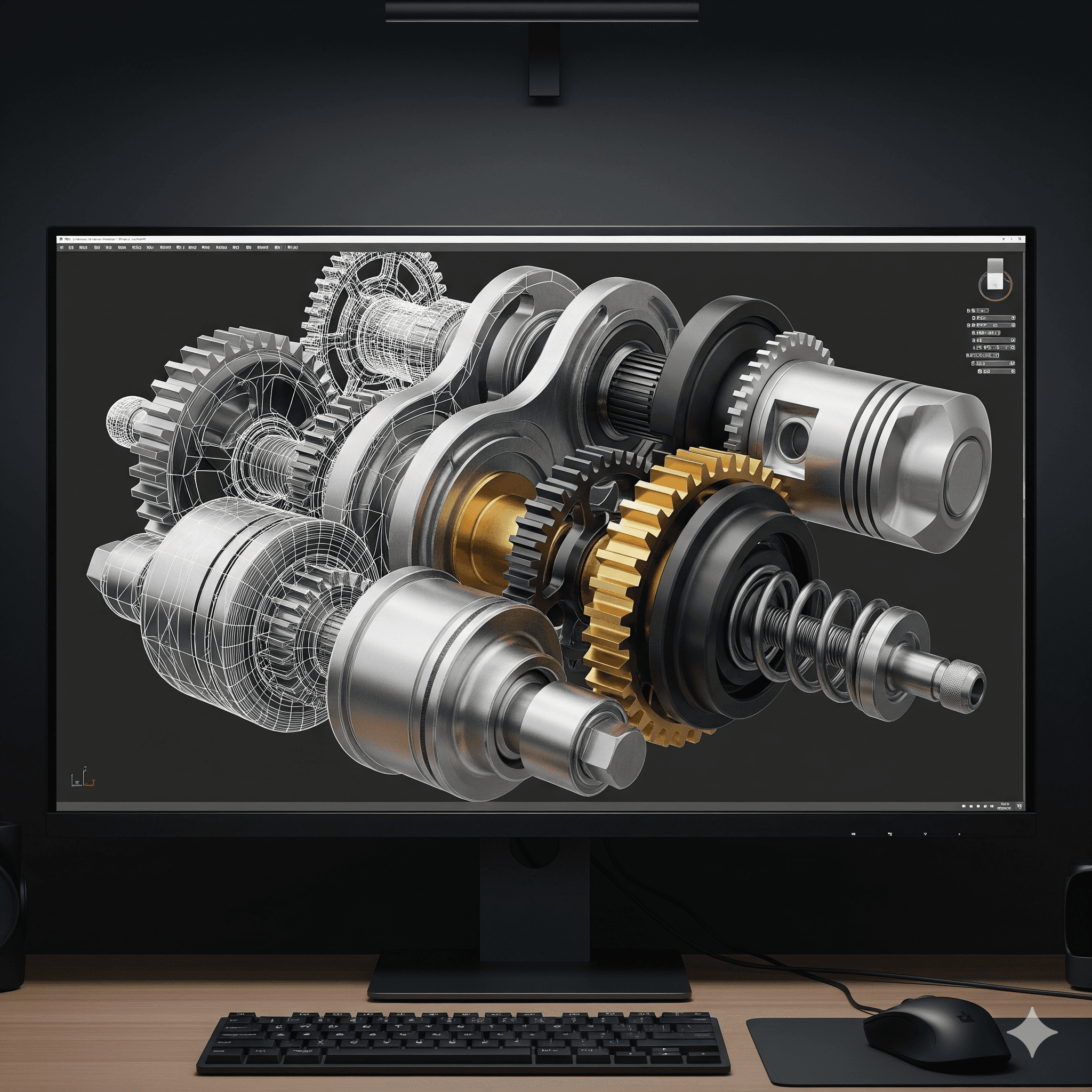 3D Modeling for Mechanical Parts